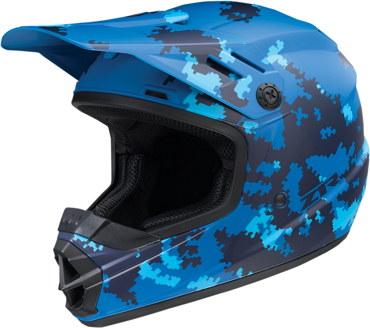 Z1R Youth Rise Helmet - Digi Camo - Blue - Small 0111-1463