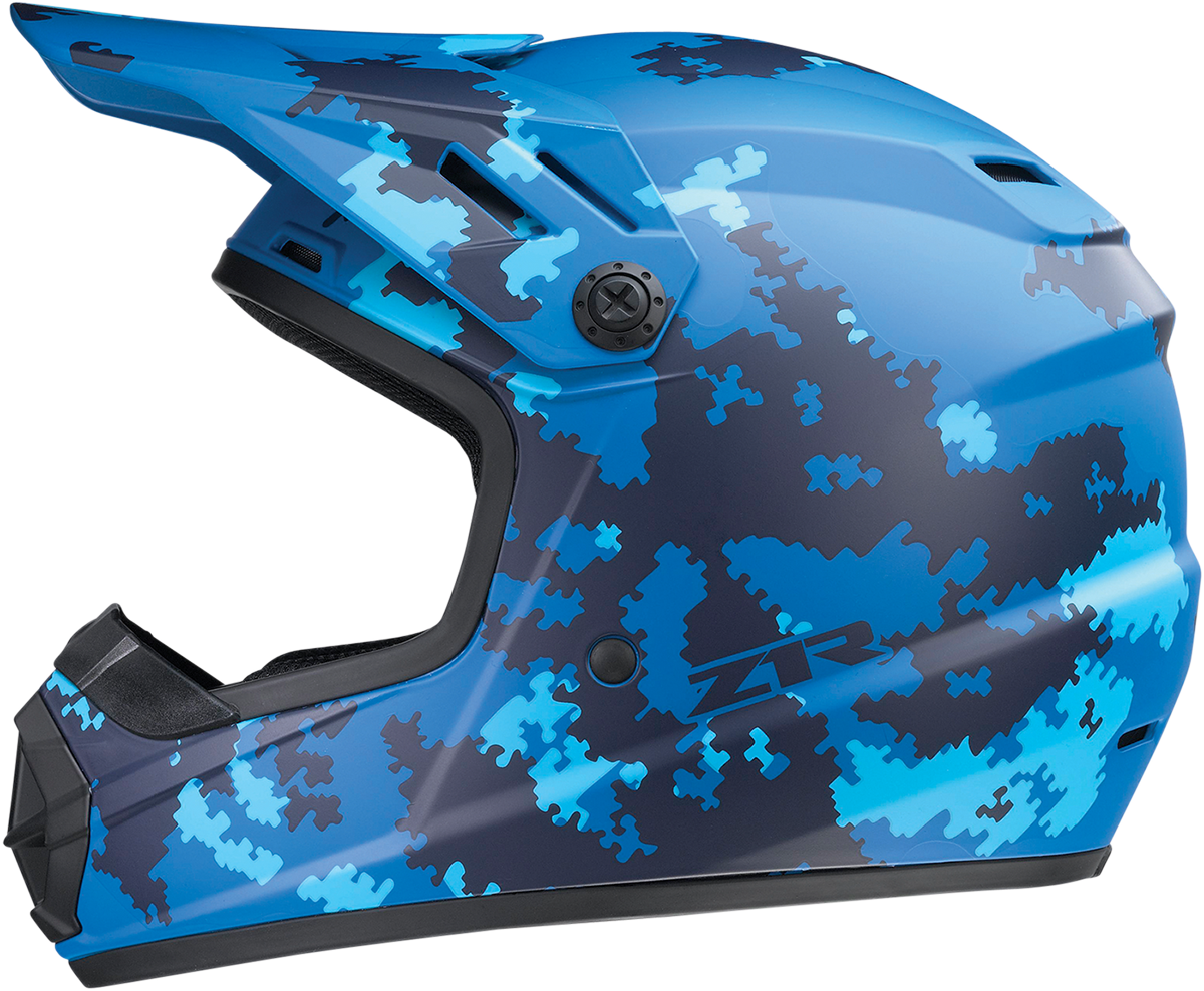 Z1R Youth Rise Helmet - Digi Camo - Blue - Small 0111-1463