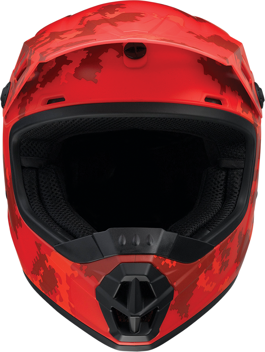 Z1R Youth Rise Helmet - Digi Camo - Red - Large 0111-1462