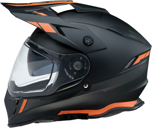 Z1R Range Helmet - Uptake - Black/Orange - XL 0140-0118