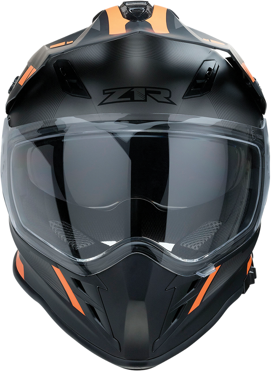 Z1R Range Helmet - Uptake - Black/Orange - Small 0140-0115