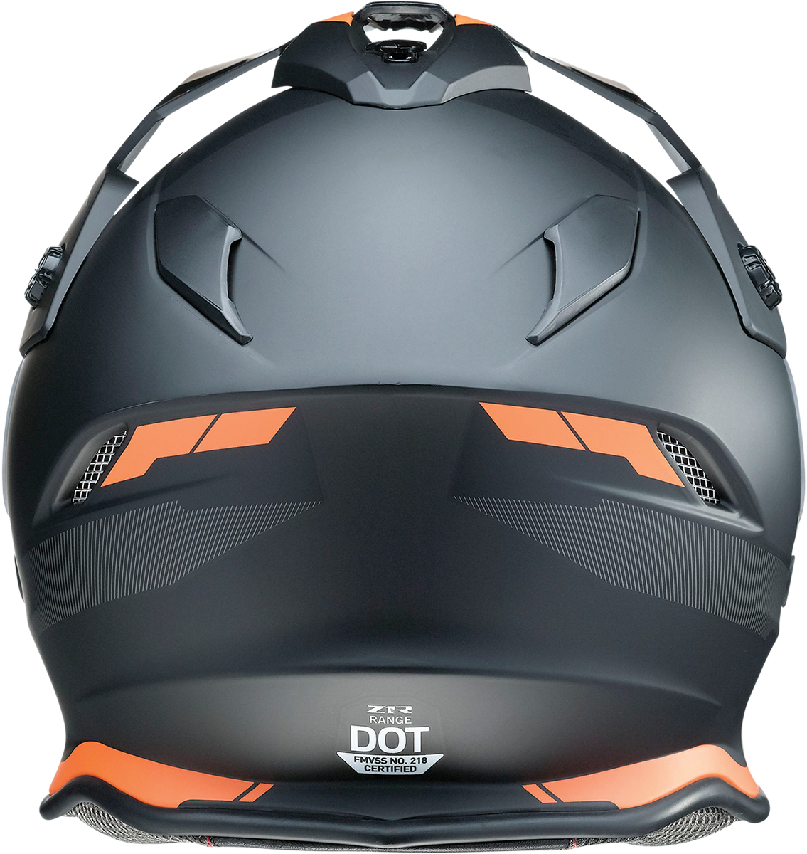 Z1R Range Helmet - Uptake - Black/Orange - XS 0140-0114