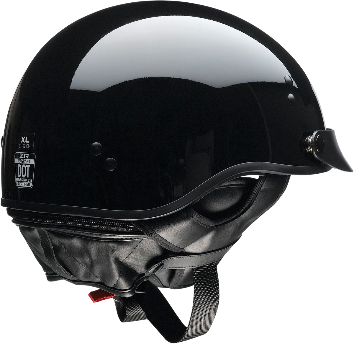 Z1R Vagrant NC Helmet - Black - Large 0103-1369