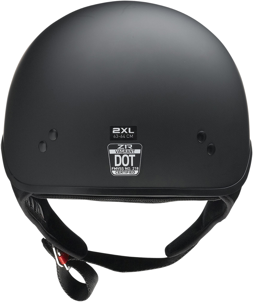 Z1R Vagrant NC Helmet - Flat Black - 2XL 0103-1377