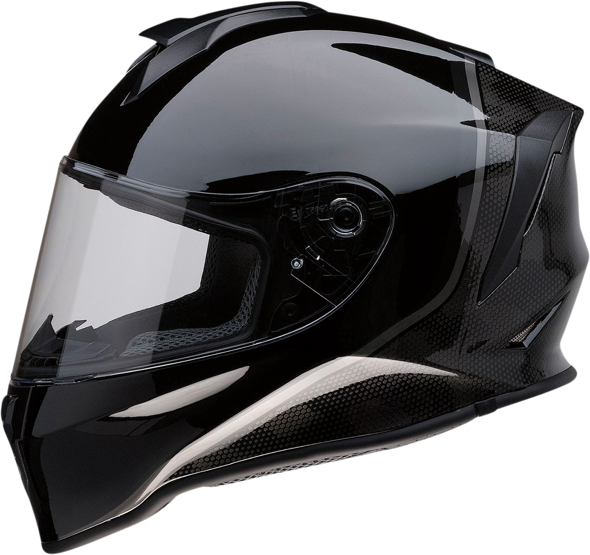 Z1R Youth Warrant Helmet - Kuda - Gloss Black - Medium 0102-0246