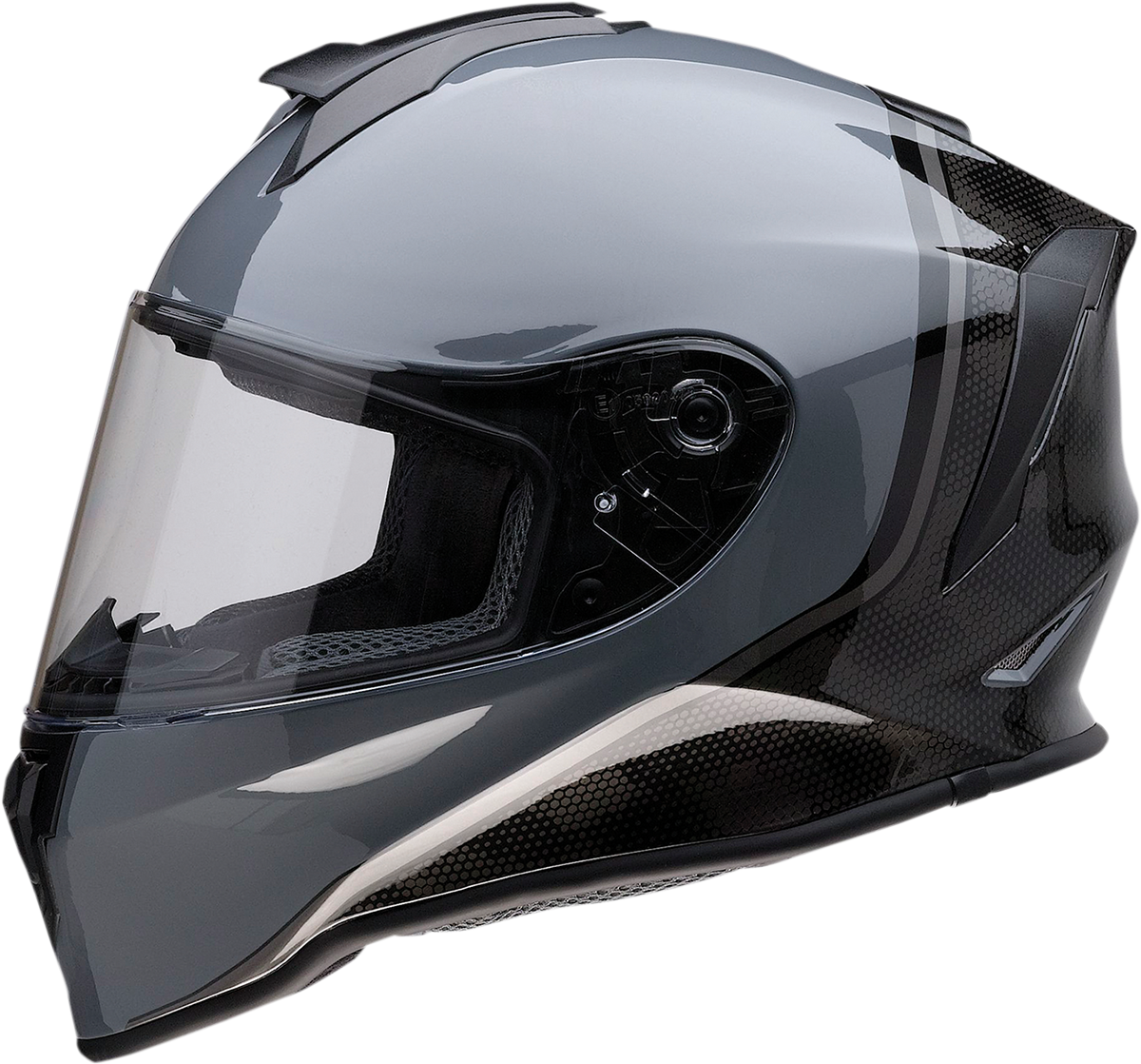 Z1R Youth Warrant Helmet - Kuda - Gloss Gray - Small 0102-0248