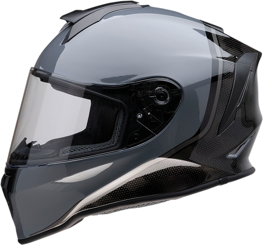 Z1R Youth Warrant Helmet - Kuda - Gloss Gray - Small 0102-0248