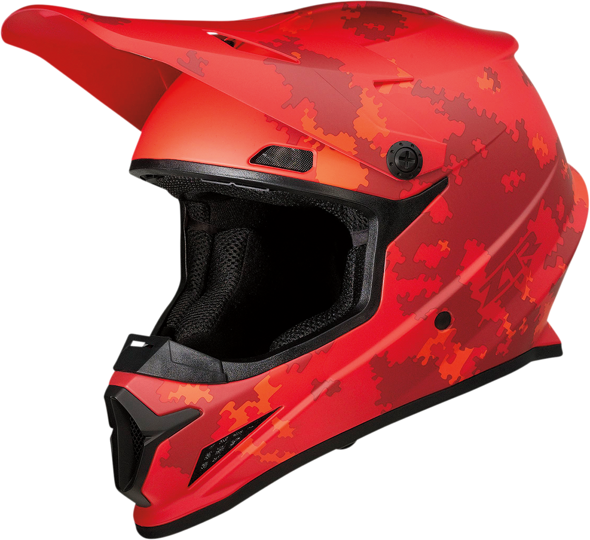 Z1R Rise Helmet - Digi Camo - Red - Large 0110-7283