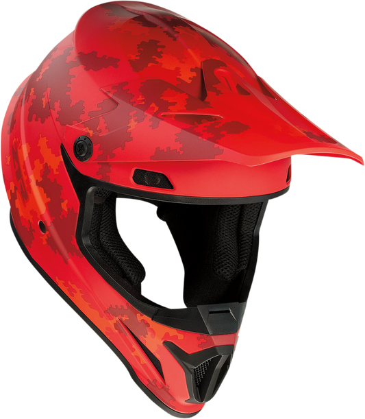 Z1R Rise Helmet - Digi Camo - Red - Small 0110-7281