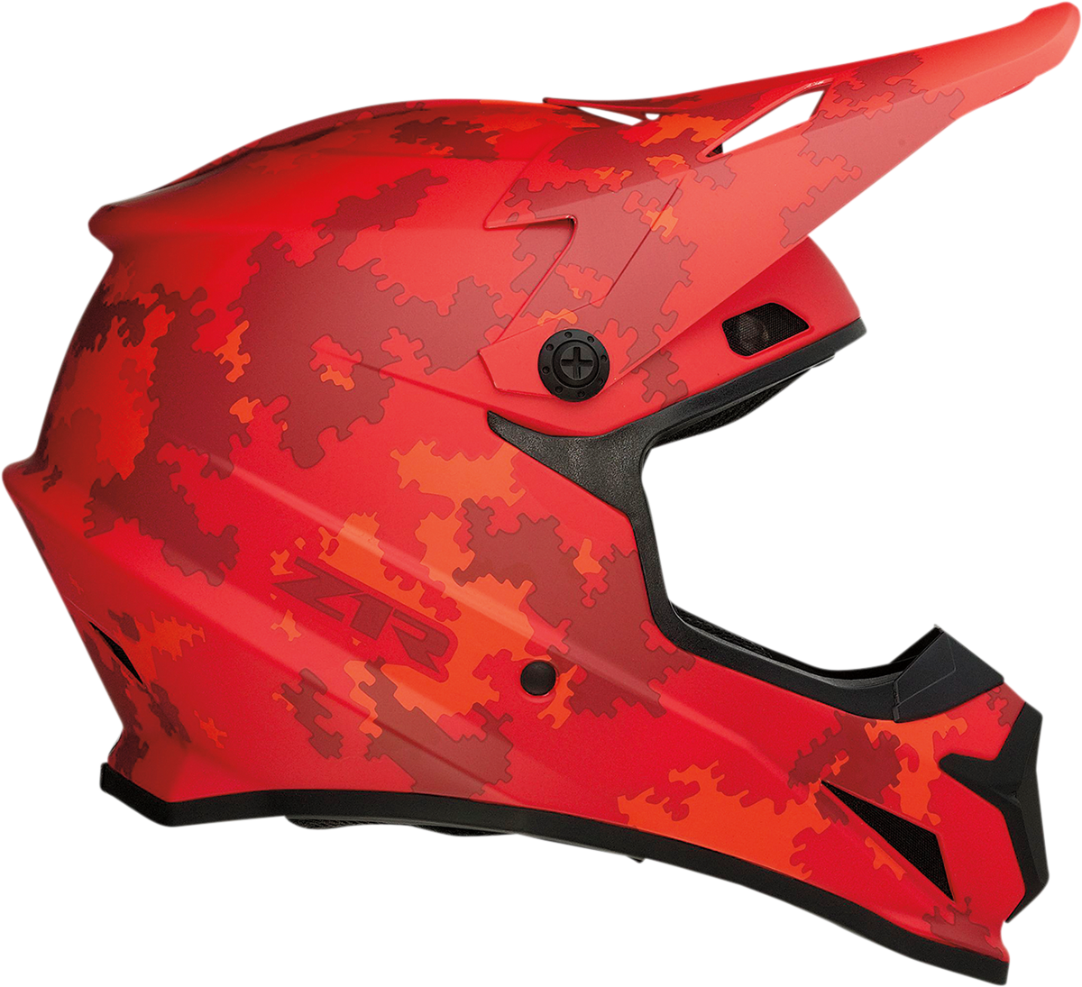 Z1R Rise Helmet - Digi Camo - Red - Medium 0110-7282