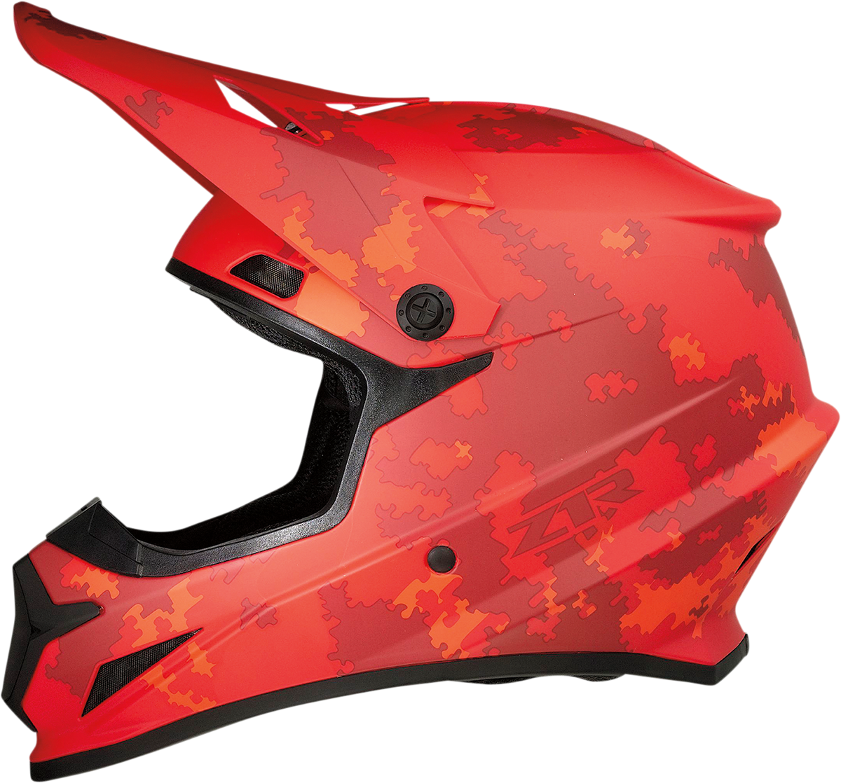 Z1R Rise Helmet - Digi Camo - Red - Medium 0110-7282