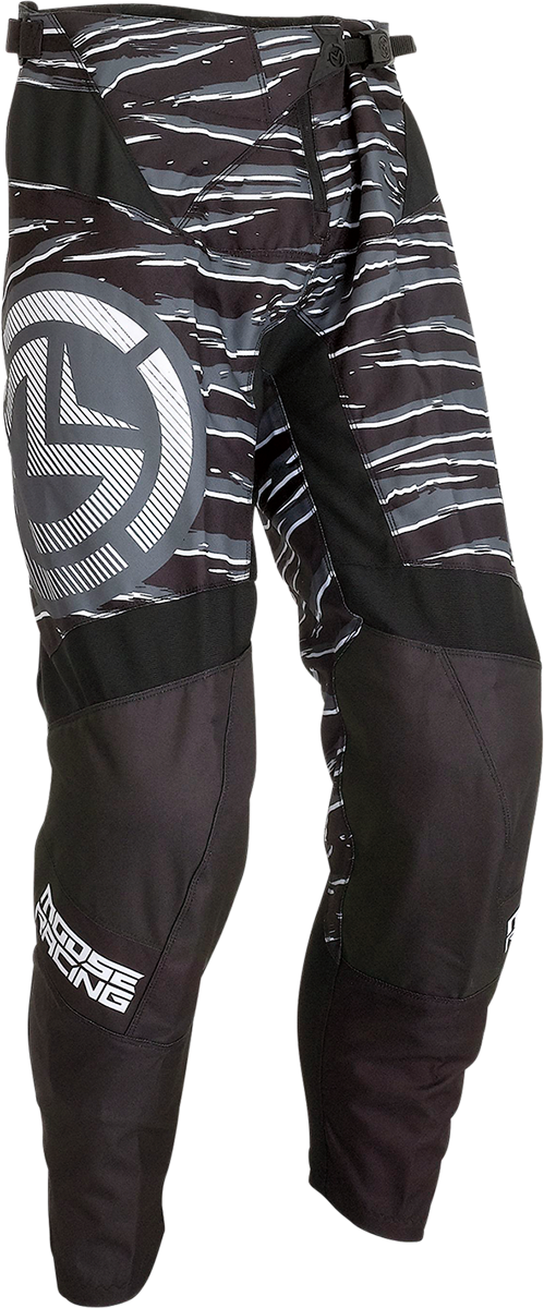 MOOSE RACING Qualifier Pants - Black/White - 54 2901-10049