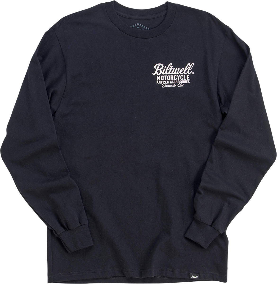 BILTWELL Chopper Long-Sleeve T-Shirt - Black - Medium 8104-080-003