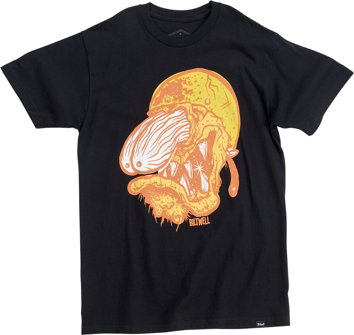 BILTWELL Slobber T-Shirt - Black - Large 8101-070-004