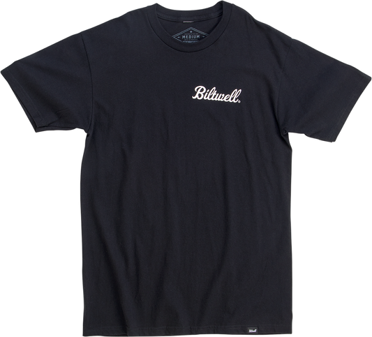 BILTWELL Badge T-Shirt - Black - Small 8101-074-002