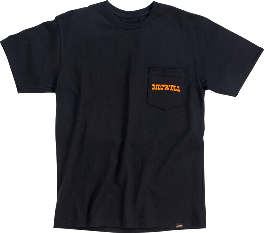 BILTWELL LMTV Pocket T-Shirt - Black - Small 8102-076-002