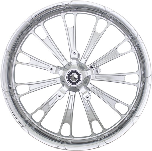 COASTAL MOTO Front Wheel - Fuel - Dual Disc/ABS - Chrome - 19"x3.00" - FL FUL-193-CH-ABST