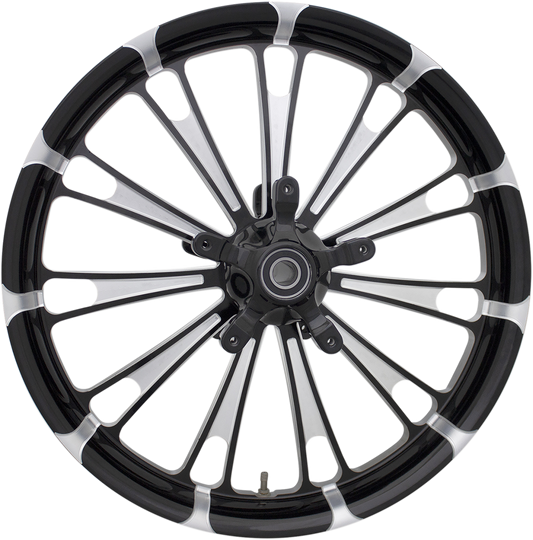 COASTAL MOTO Front Wheel - Fuel - Dual Disc/ABS - Black Cut - 21"x3.25" - FL FUL-213-BC-ABST