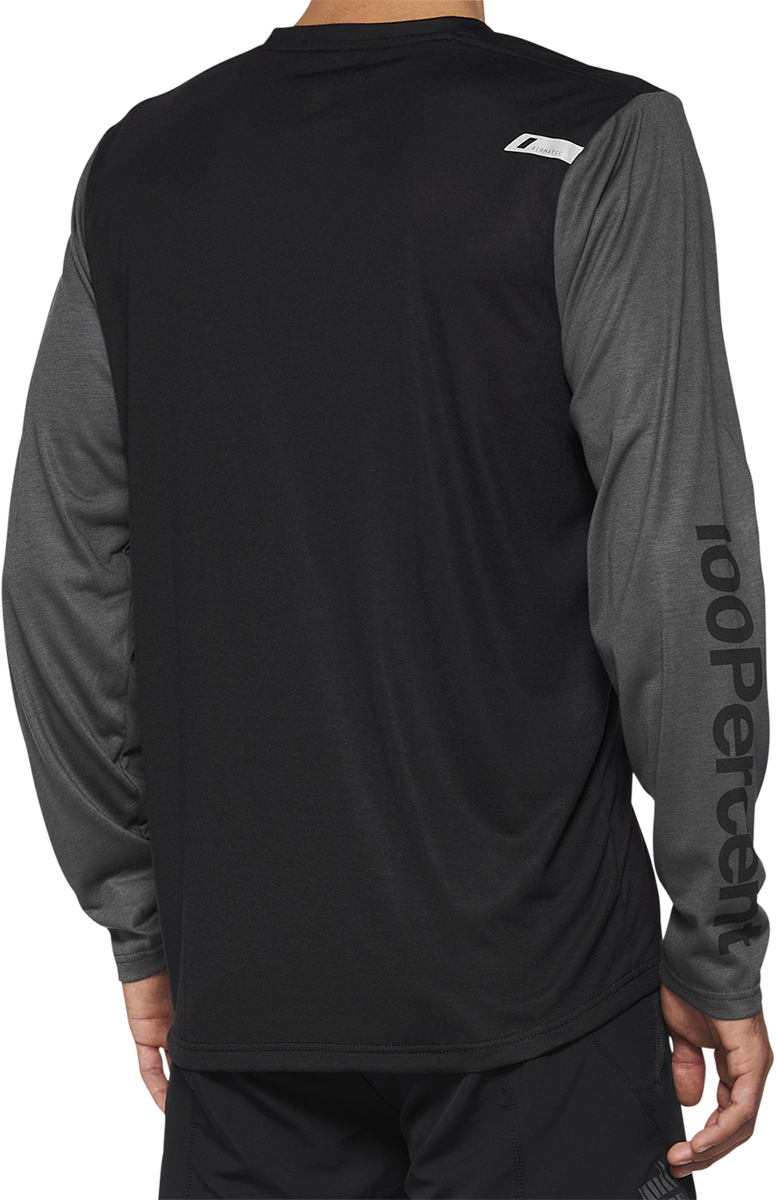 100% Airmatic Long-Sleeve Jersey - Black - Medium 40019-00001