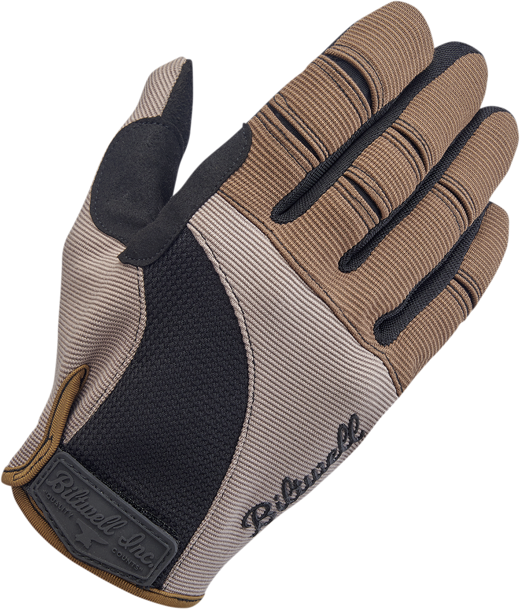 BILTWELL Moto Gloves - Coyote/Black - XL 1501-1301-005