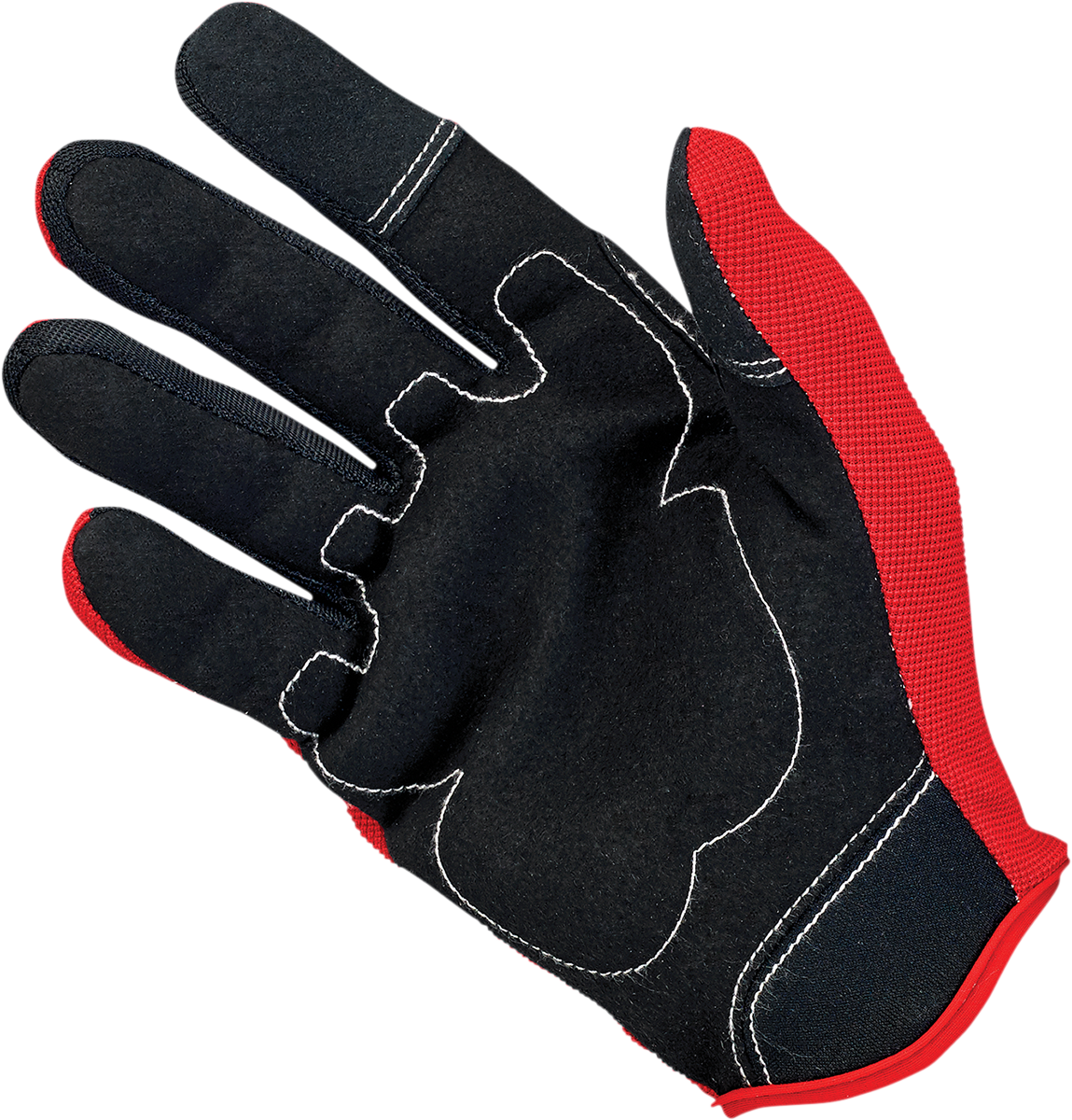 BILTWELL Moto Gloves - Red/White/Black - Medium 1501-1208-003