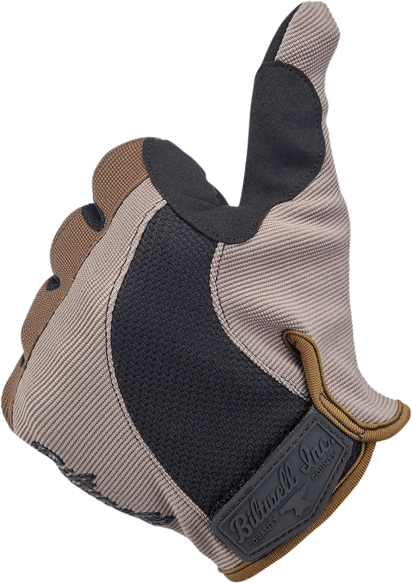 BILTWELL Moto Gloves - Coyote/Black - XL 1501-1301-005