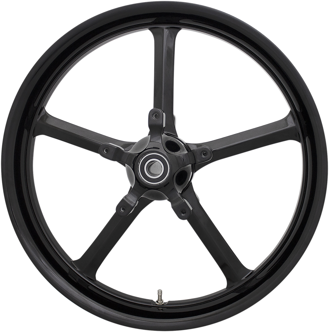 COASTAL MOTO Front Wheel - Rockstar - Dual Disc/ABS - Black - 21"x3.25" - FL ROC-213-B-ABST