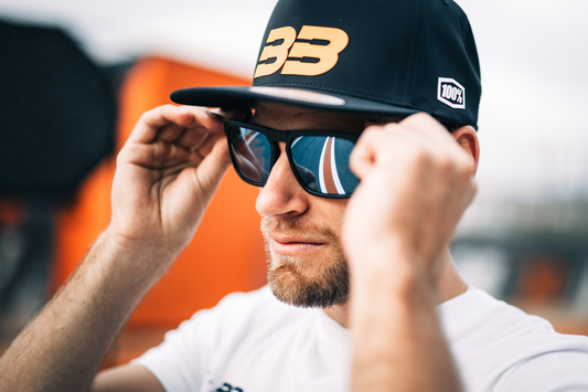 BB33 Hat - Black/Orange - One Size