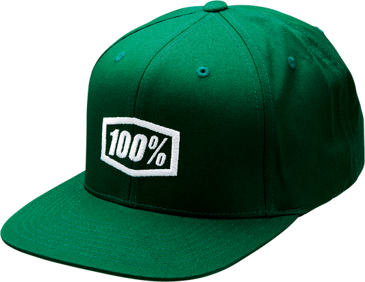 Icon Snapback Hat - Green - One Size