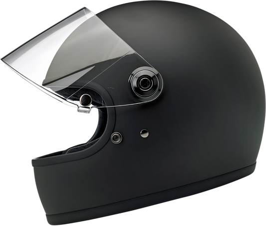 BILTWELL Gringo S Helmet - Flat Black - Small 1003-201-102