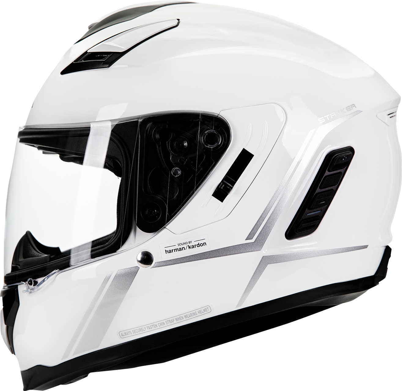 SENA Stryker Helmet - Glossy White - Large STRYKER-GW00L1