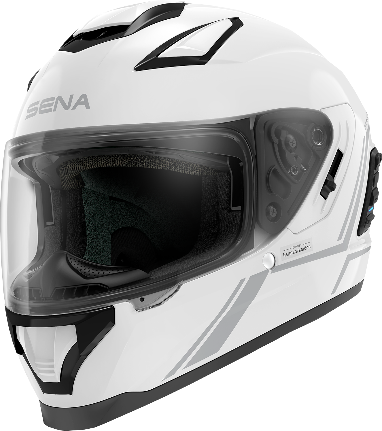 SENA Stryker Helmet - Glossy White - Large STRYKER-GW00L1