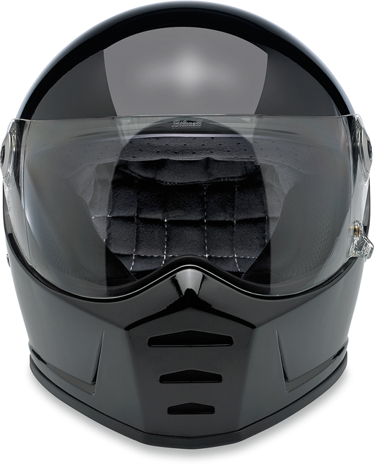 BILTWELL Lane Splitter Helmet - Gloss Black - XS 1004-101-101