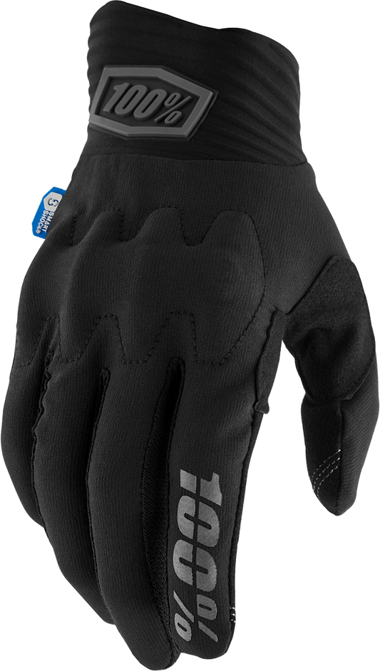 100% Cognito Smart Shock Gloves - Black - XL 10014-00033