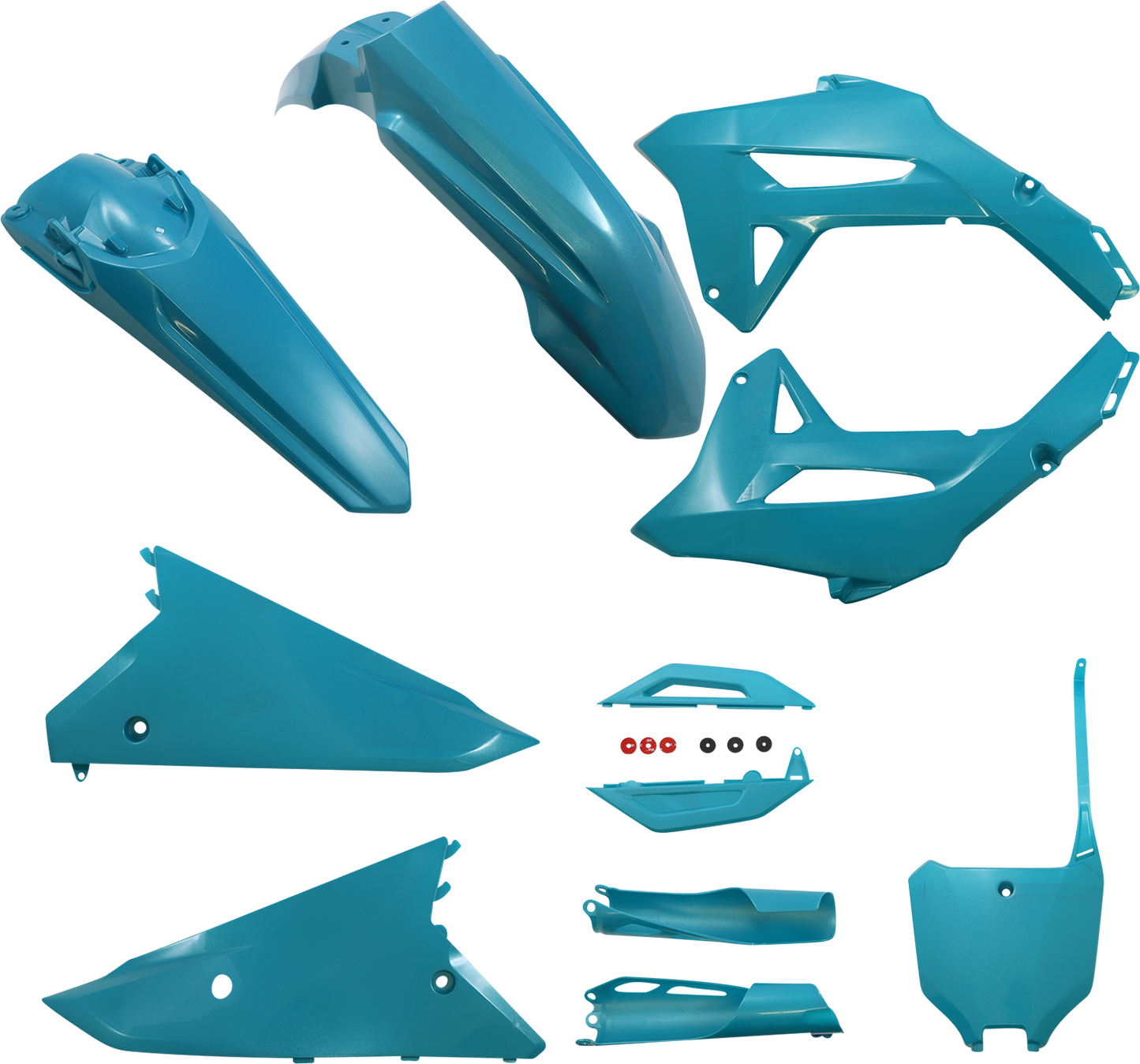ACERBIS Standard Replacement Body Kit - Teal/Metallic 2858927441