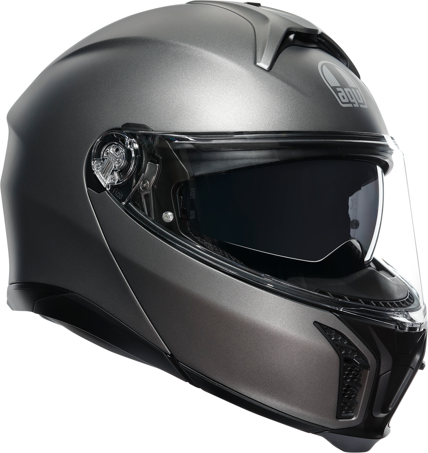 AGV Tourmodular Helmet - Luna Matte Gray - Medium 201251F4OY00512