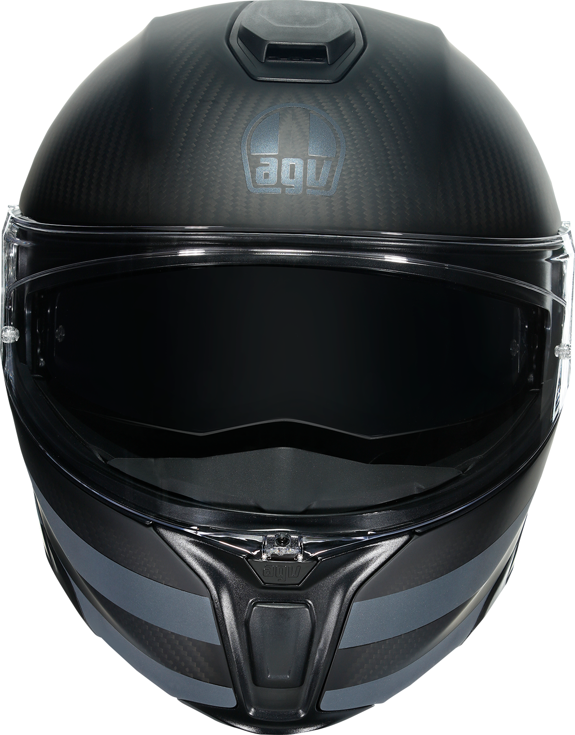 AGV SportModular Helmet - Dark Refractive - Carbon/Black - Medium 211201O2IY01412