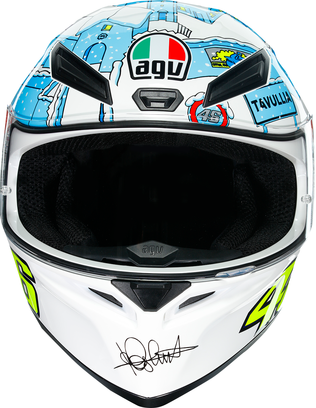 AGV K1 Helmet - Rossi Winter Test 2017 - ML 210281O0I002008