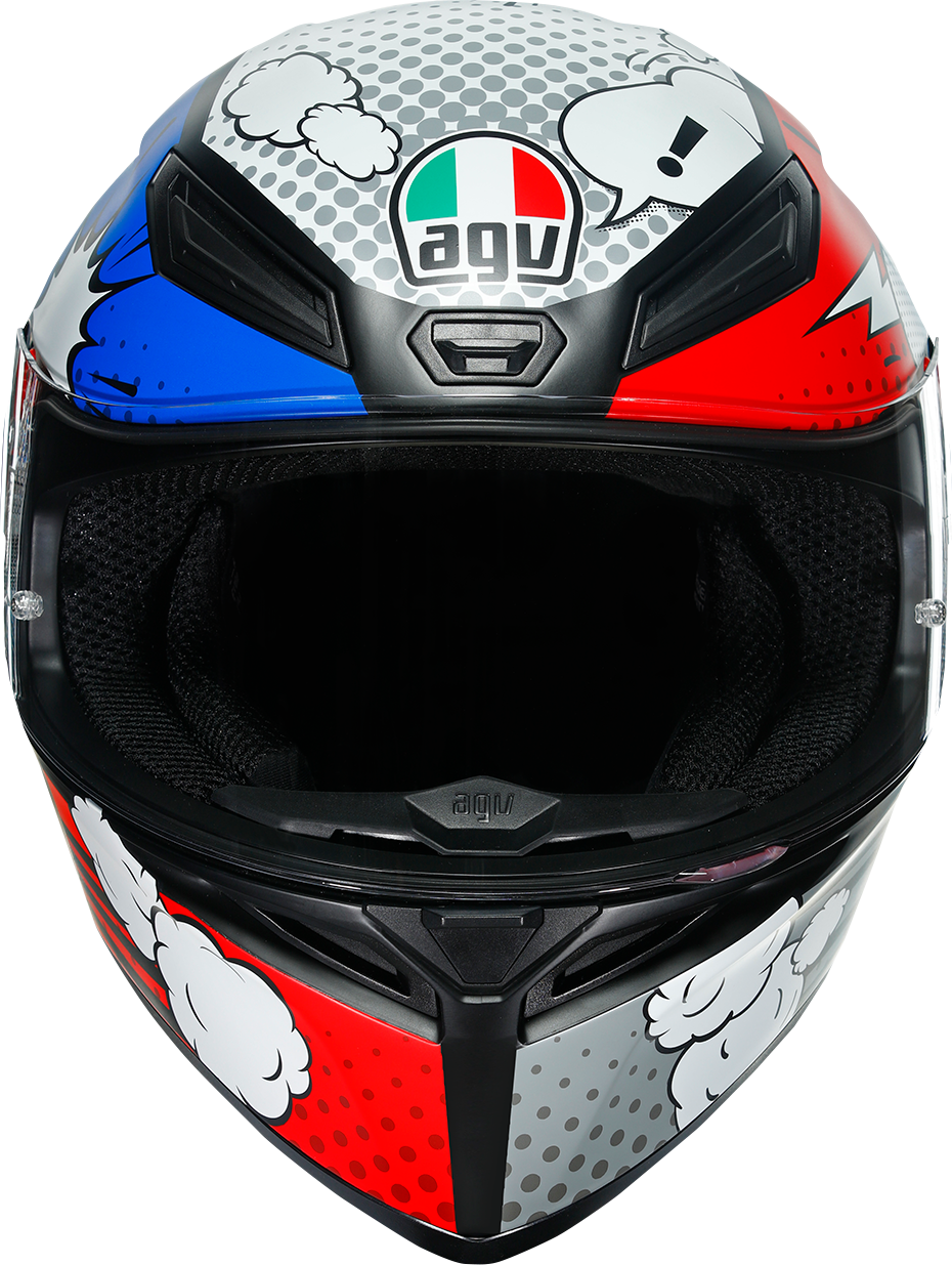 AGV K1 Helmet - Bang - Matte Italy/Blue - Small 210281O2I005905