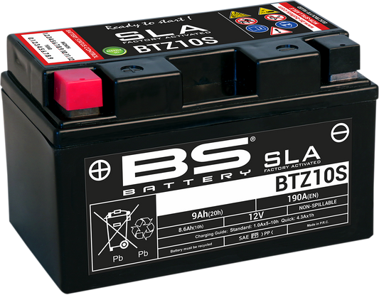 BS BATTERY Battery - BTZ10S (YTZ) 300636