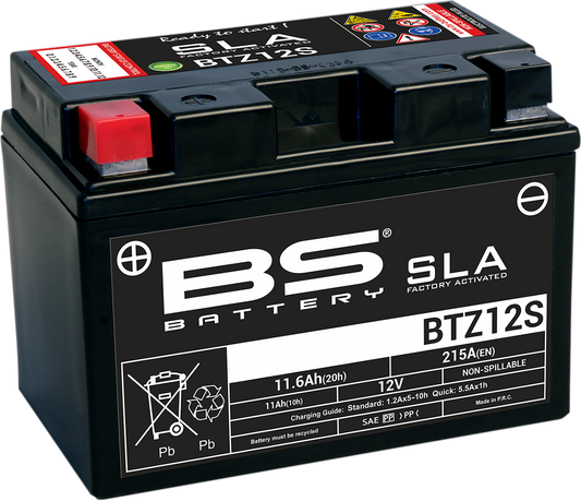 BS BATTERY Battery - BTZ12S (YTZ) 300637