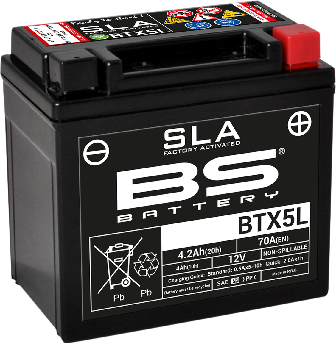 BS BATTERY Battery - BTX5L (YTX) 300670