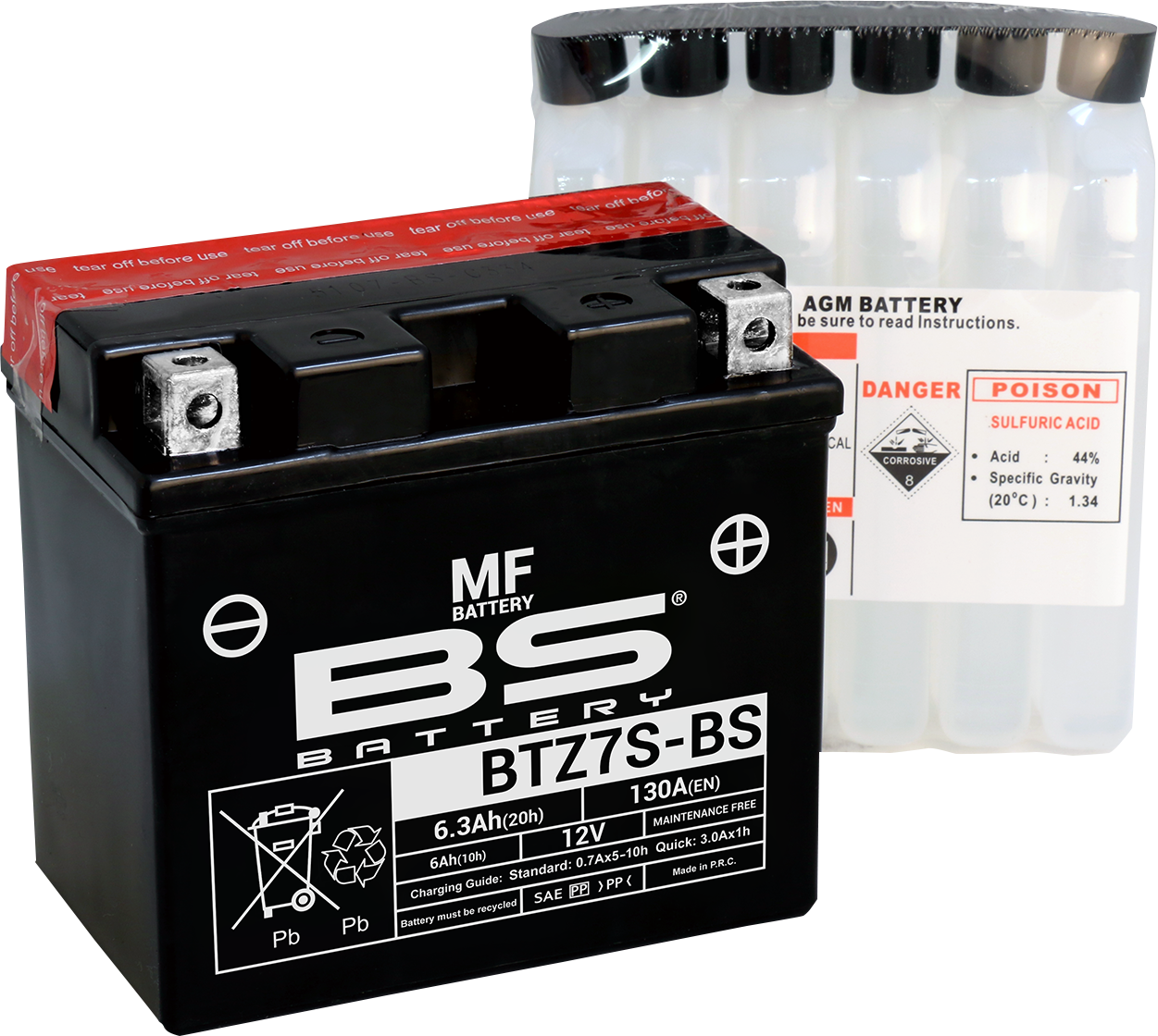 BS BATTERY Battery - BTZ7S-BS (YTZ) 300695