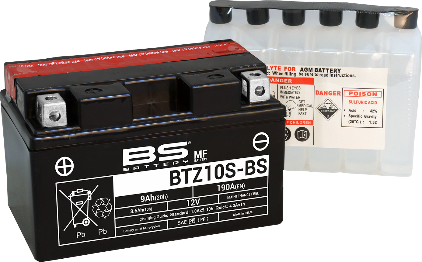 BS BATTERY Battery - BTZ10S-BS (YTZ) 300696