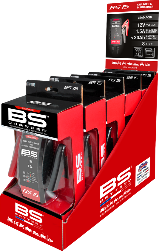 BS BATTERY Chargers Display 700525