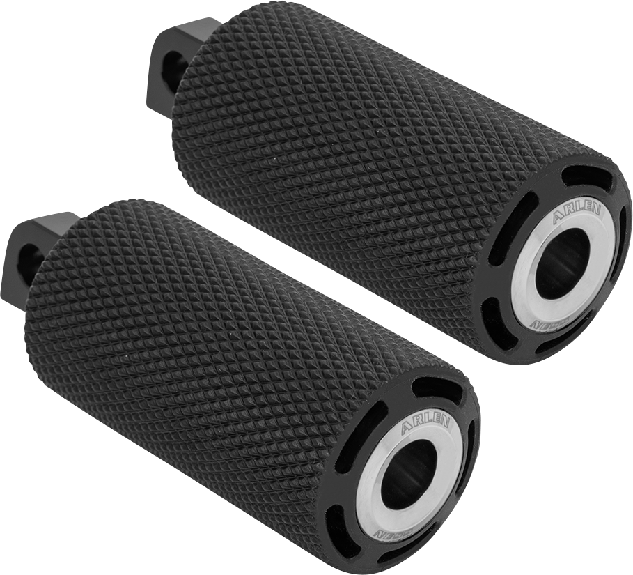 ARLEN NESS Cush Footpegs - Female - Chrome 400-033