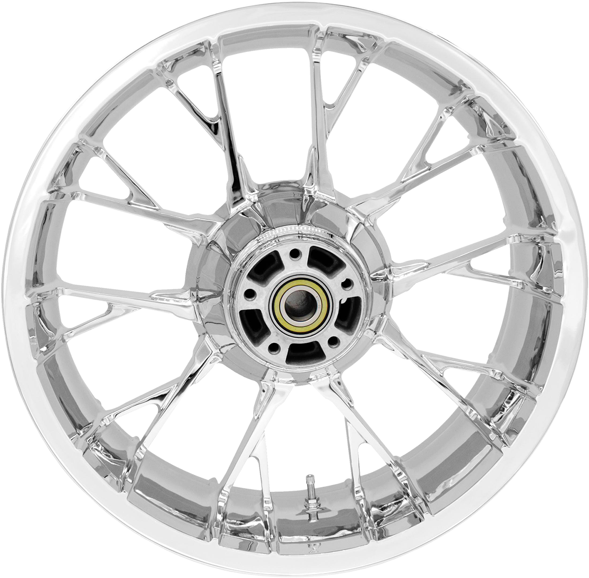 COASTAL MOTO Wheel - Marlin - Rear - Single Disc/ABS - Chrome - 18"x5.50" 3D-MAR185CHABST