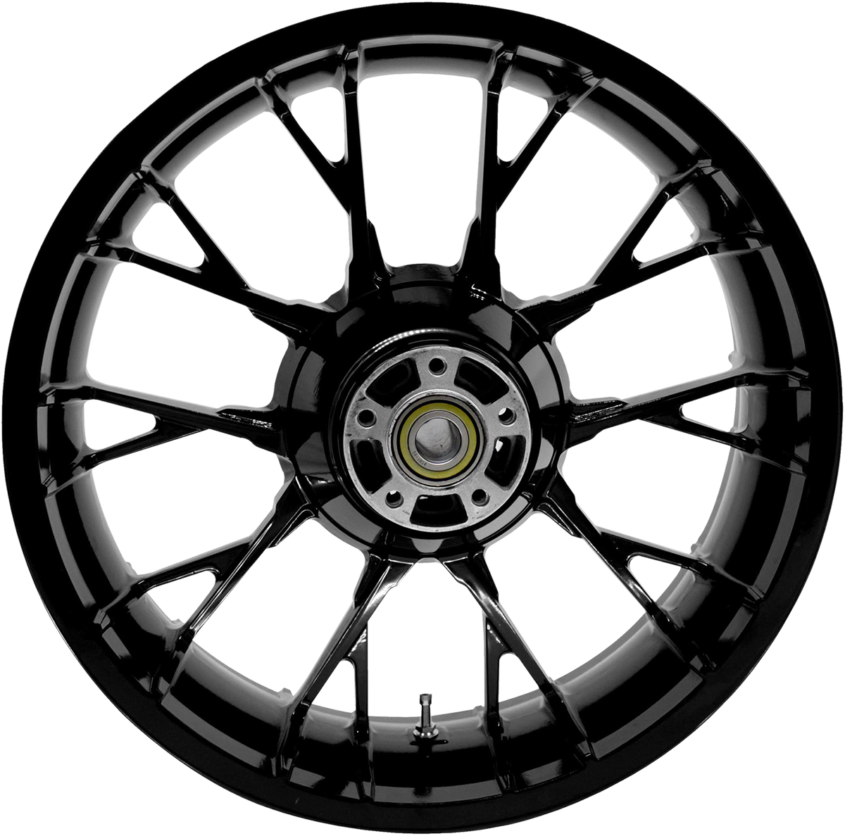 COASTAL MOTO Wheel - Marlin - Rear - Single Disc/ABS - Solid Black - 18"x5.50" 3D-MAR185SBABST