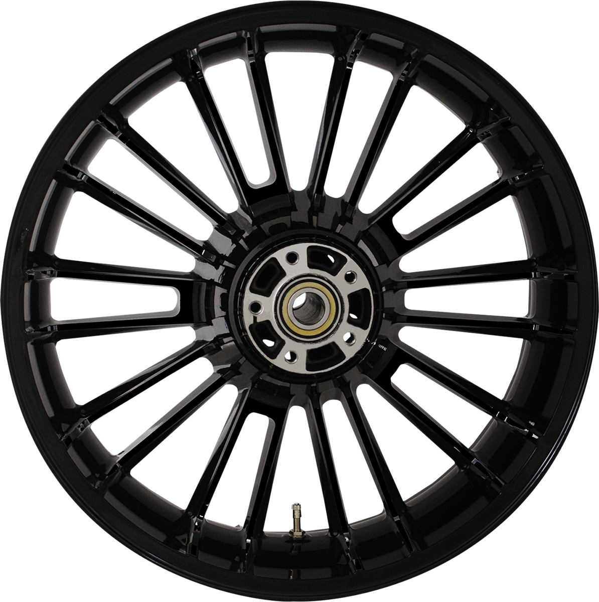 COASTAL MOTO Rear Wheel - Atlantic 3D - Single Disc/ABS - Black - 18"x5.50" 3D-ATL185SBABST