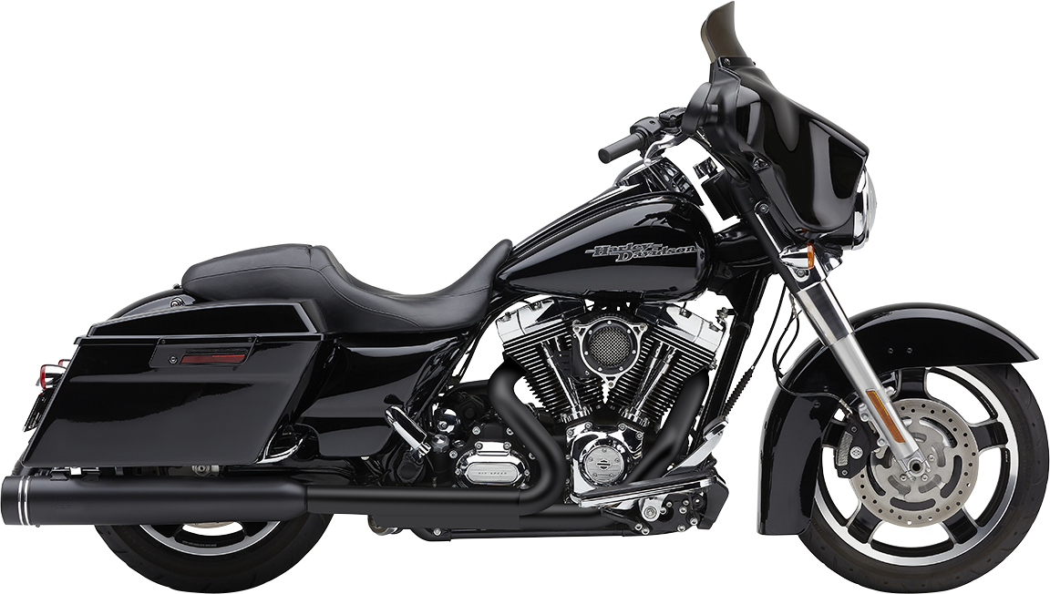COBRA 4-1/2" Neighbor Haters? Series Mufflers - Black 6290RB